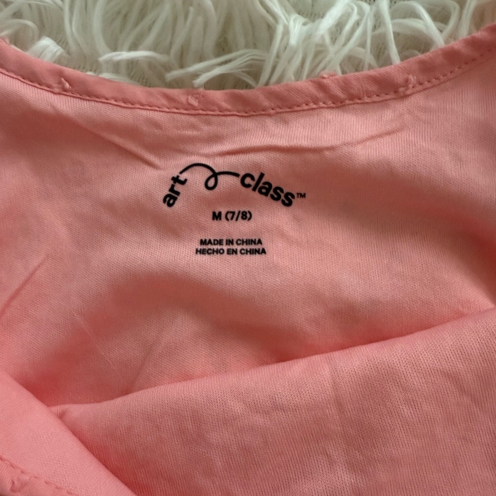 Cat & Jack Coral and Art Class Light Pink Kids Dresses - Picture 7 of 7